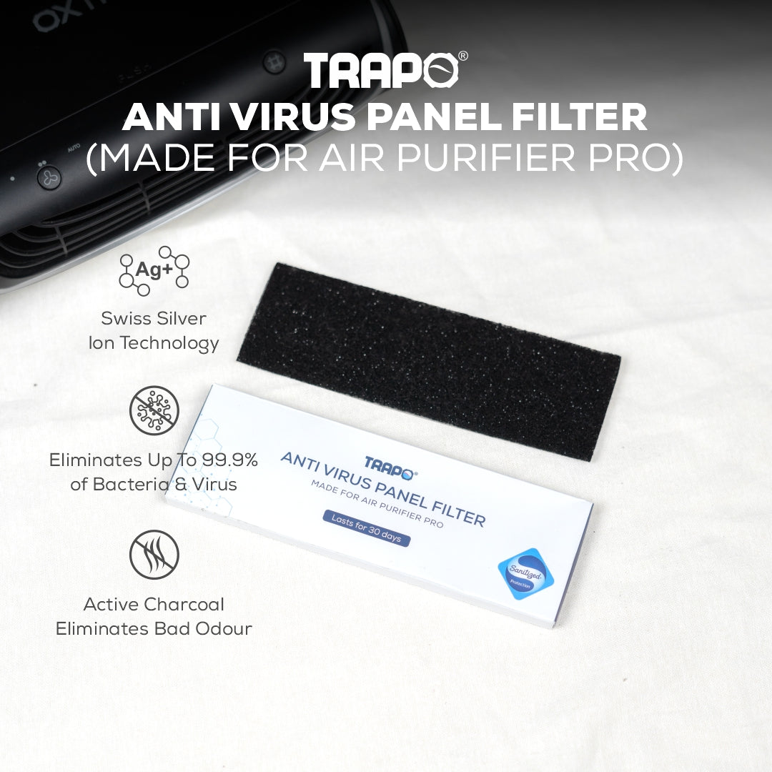 Trapo Anti Virus Panel Filter Air Purifier Pro